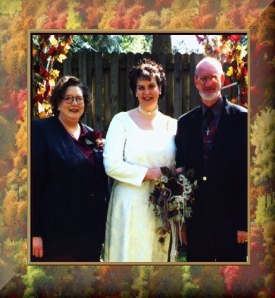 Julie with parents